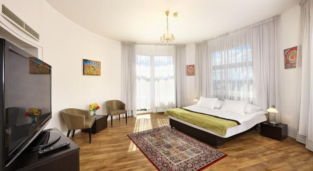 Hotel Vitkov Prága Kültér fotó