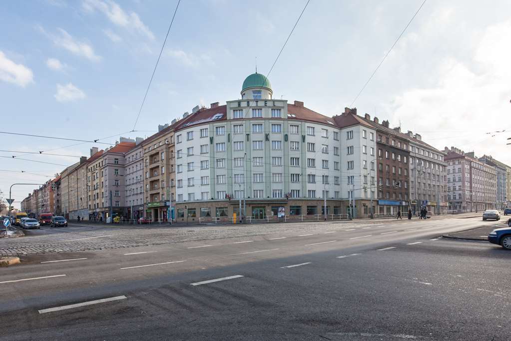 Hotel Vitkov Prága Kültér fotó